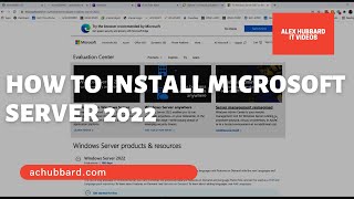 How To Install Microsoft Windows Server 2022 on a VMWare Virtual Machine