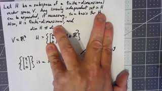 Linear Algebra 4.5.3 Basis Theorems