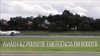 ⚠️ AVIÃO FAZ POUSO DE EMERGÊNCIA EM BOGOTÁ 🇨🇴