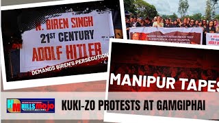 ENGLISH || Protests Erupt Over Leaked Audio, Kuki-Zo Demand for UT Intensifies || Gamgiphai|| 23 Aug