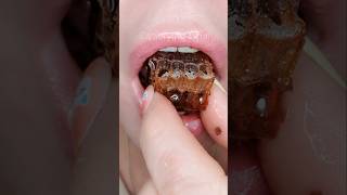 ASMR Satisfying Eating Sweet Honey 🍯 #honey #oddlysatisfying #satisfyingsounds