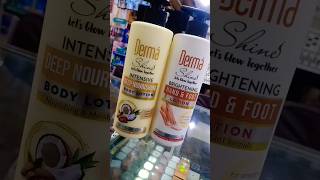 derma shine new body lotion #shorts #youtubeshorts