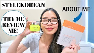 “ABOUT ME” STYLEKOEAN (TRY ME REVIEW ME) – PRODUCT REVIEW & FIRST IMPRESSION - IT'S INCREDIBLE!!!!