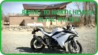 Ride With Me: I Ride to North Nevada in the Winter