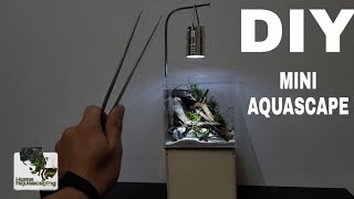 DIY MINI PORTABLE AQUASCAPE (Full Set) SUPER CUTE Size!!!!