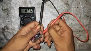 digital multimeter ব্যাটারির চার্জ লো হয়ে গেলে কিভাবে বুঝবেন।