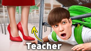 Kid vs Bad Teacher! Hilarious School Hacks and Amazing School Gadgets