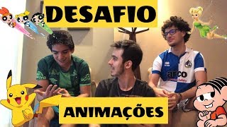 SMOOTHIE CHALLENGE DA ANIMAÇÃO (ft. Carlos & Vinícius)