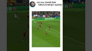 Gareth Bale futbolu bıraktı.😭