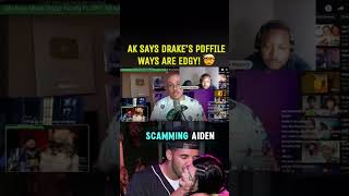 AKADEMIKS SAYS DRAKE BEING A PDFFILE IS EDGY! 🤯 #akademiks #drake #rap #shorts