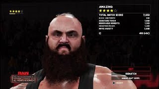 WWE 2K18 (RAW) trimple threat