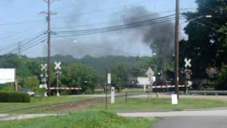 Chasing Valley Railroad 97 at Essex CT Part 1 0f 4