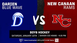 Boys Hockey - New Canaan vs. Darien - 1/13/24