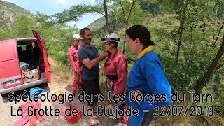 La Grotte de la Clujade - Spéléologie dans les Gorges du Tarn - 22/07/2019