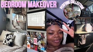 ROOM MAKEOVER✨ | building furniture, new mattress, decor haul, pinterest inspired🩷