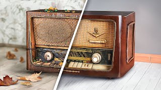 Редкое Радио Grundig | Реставрация Радиоприёмника 1958 года