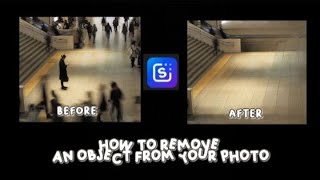 How to remove an object from your photo || Tutorial || 2023