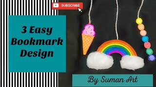 How to make bookmarks at home easy designs.