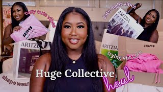 HUGE COLLECTIVE HAUL $2,000 | SKIMS , ARITZIA , LULULEMON , AMAZON + VBT LIFT | WAS IT WORTH IT?