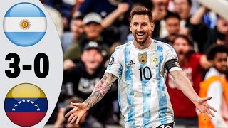 Argentina vs Venezuela 3-0 | Extended Highlight and Goals- World cup Qualified 2022 HD