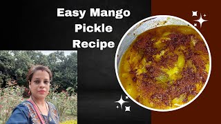 Mango Pickle |  চিনি দিয়ে আমের আচার