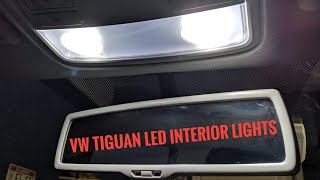 LED Interior Lights Installation Volkswagen Tiguan | How-To Tutorial