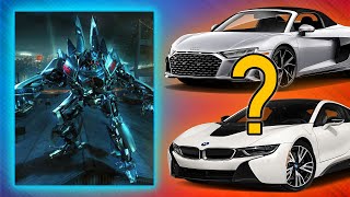 GUESS THE CAR BY THE TRANSFORMER | CAR QUIZ CHALLENGE