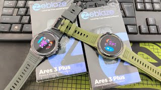 Zeblaze Ares 3 Plus Smart Watch  live......