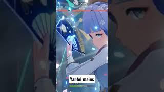 yanfei mains destroy spiral abyss floor 12-2-2 #genshinimpact