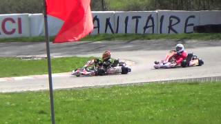 Belgian ASAF 2016 X30 Cadet - Race 1 Mariembourg (heat 2) - Bjarne Vander Linden