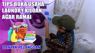 Tips kiat sukses membuka usaha laundry kiloan agar ramai pengunjung versi SB PEMULA