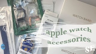  apple watch SE accessories | bands & cases | student aesthetic, customizing my watch :)