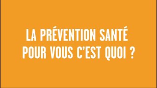 Le programme VIF - Et si on repensait la prévention santé ?