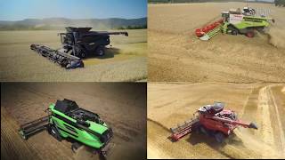 Biggest Combines in the World | Deutz Fahr C9206 | Fendt IDEAL 9T| Case Axial 9240| Claas Lexion 780