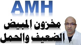 AMH  | مخزون المبيض و فرص الحمل الطبيعي ضعف المخزون و تأخر الحمل