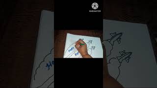 easy Republic Day drawing/air show /aeroplane #indianflag #viral #trending #youtubeshorts