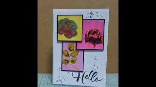 Pop Art Card Tutorial