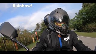 Versys 650 Philippines, Rainbow ride at Marilaque