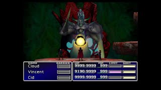 Final Fantasy VII - Bizarro-Sephiroth Boss Fight