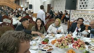 Menghadiri Jamuan Makan Malam di Forum “Water for Sustainable Development” in Dushanbe, Tajikistan