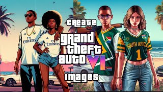 Create Grand Theft Auto VI cover photos for free in less than 3 MINUTES!!