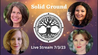 "Wokeness" in everything - is this a women's issue? Solid Ground Live Stream 26 with Carob Marcelle