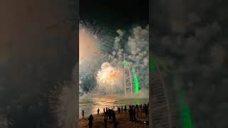 Dubai Burj al Arab Fireworks 2023 #dubai #burjalarab #fireworks #fireworks2023