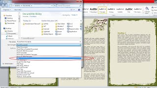 How to SAVE Microsoft Word to PDF File (OFFLINE)