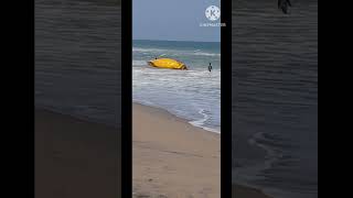 Fisherman Trying to Turn the Fallen Boat Upside Down #fishermentryingtoturnthefallenboatupsidedown#