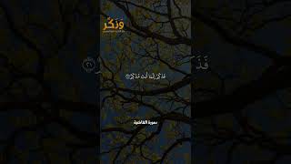 سورة الغاشية الآيات من 19 إلى 26 بصوت القارئ سعد الغامدي #حالات  #quran #قرآن  #shorts