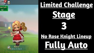 Lords mobile witch doll limited challenge stage 3 fully auto|Dark disaster stage 3 fully auto