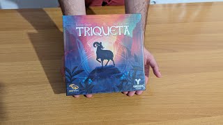 Unboxing di Triqueta - gioco da tavolo