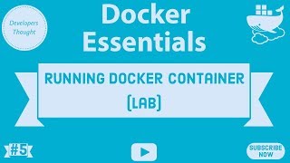 Running Docker Container | Lab Session | Docker Essentials | #5