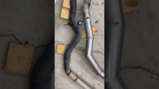 Making an E82 Custom Exhaust